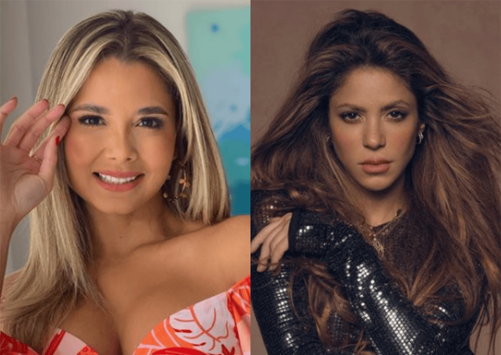 Melissa Martínez y Shakira