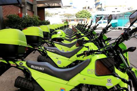Policía de Chapinero estrena parque automotor para mejorar la vigilancia