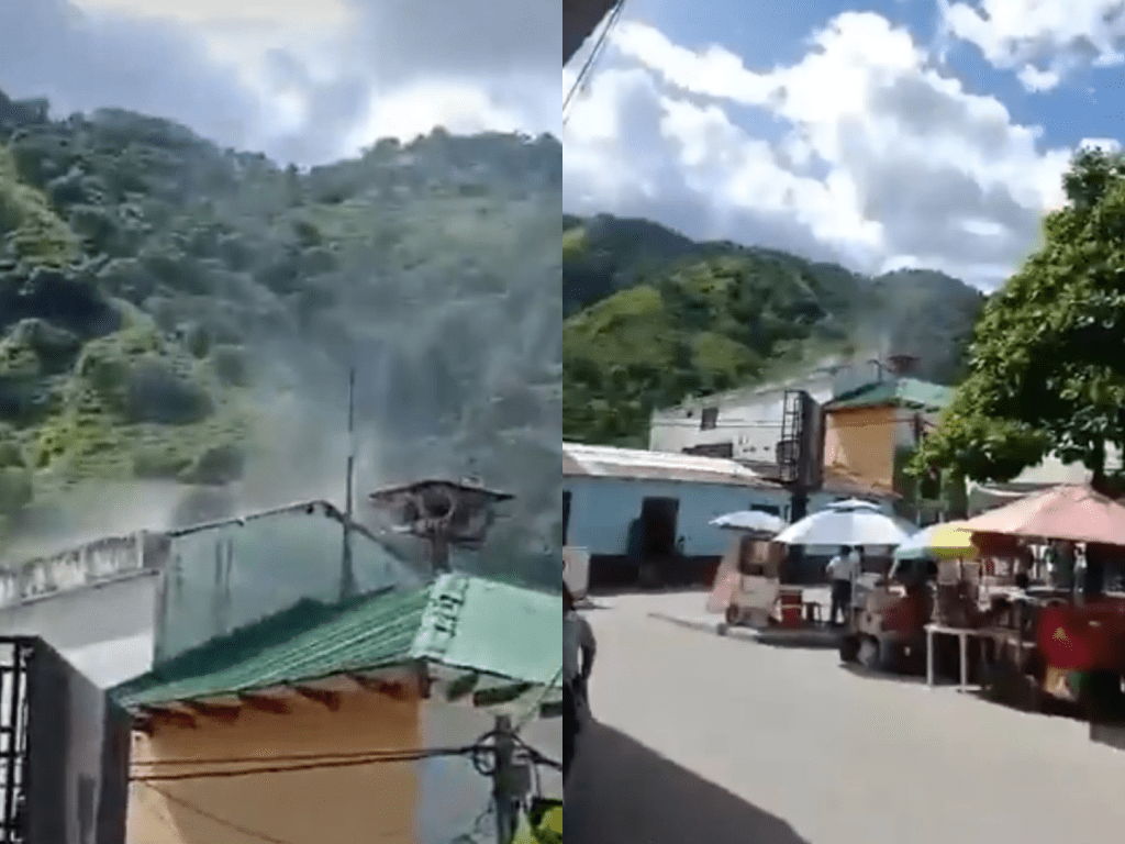 La Alcaldía y la estación de Policía fueron señaladas como objetivos de la ofensiva registrada este domingo en el sur del Tolima.