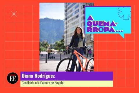 A Quemarropa con Diana Rodríguez, candidata a la Cámara de Bogotá