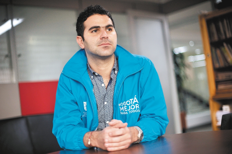 Fady Villegas es subdirector de juventud de la Secretaría de Integración Social. / / Óscar Pérez - El Espectador