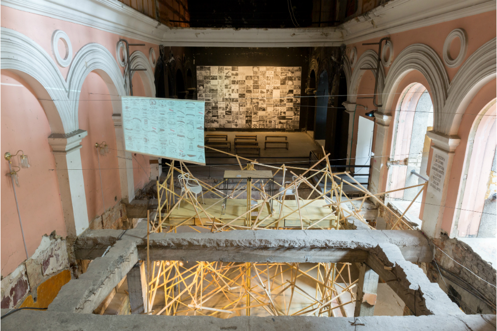 Espacio Odeón es un proyecto de creación artística contemporánea que toma la experimentación, la interdisciplinariedad y la investigación como ejes centrales de la experiencia artística. / Cortesía