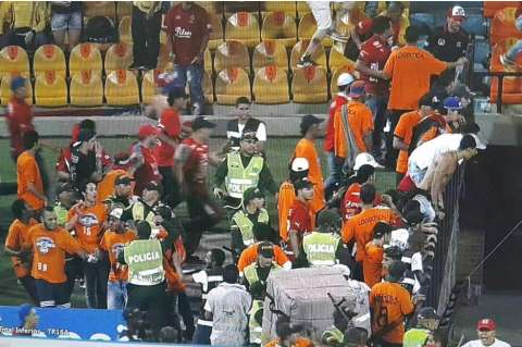 Tras desmanes en partido Medellín vs. Cali, 20 personas no volverán a entrar al Atanasio
