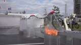 Inspirados en los dragones, científicos diseñan un robot que puede apagar incendios