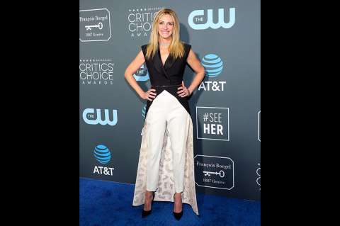 La delicada alfombra azul de los Critics’ Choice Awards 2019