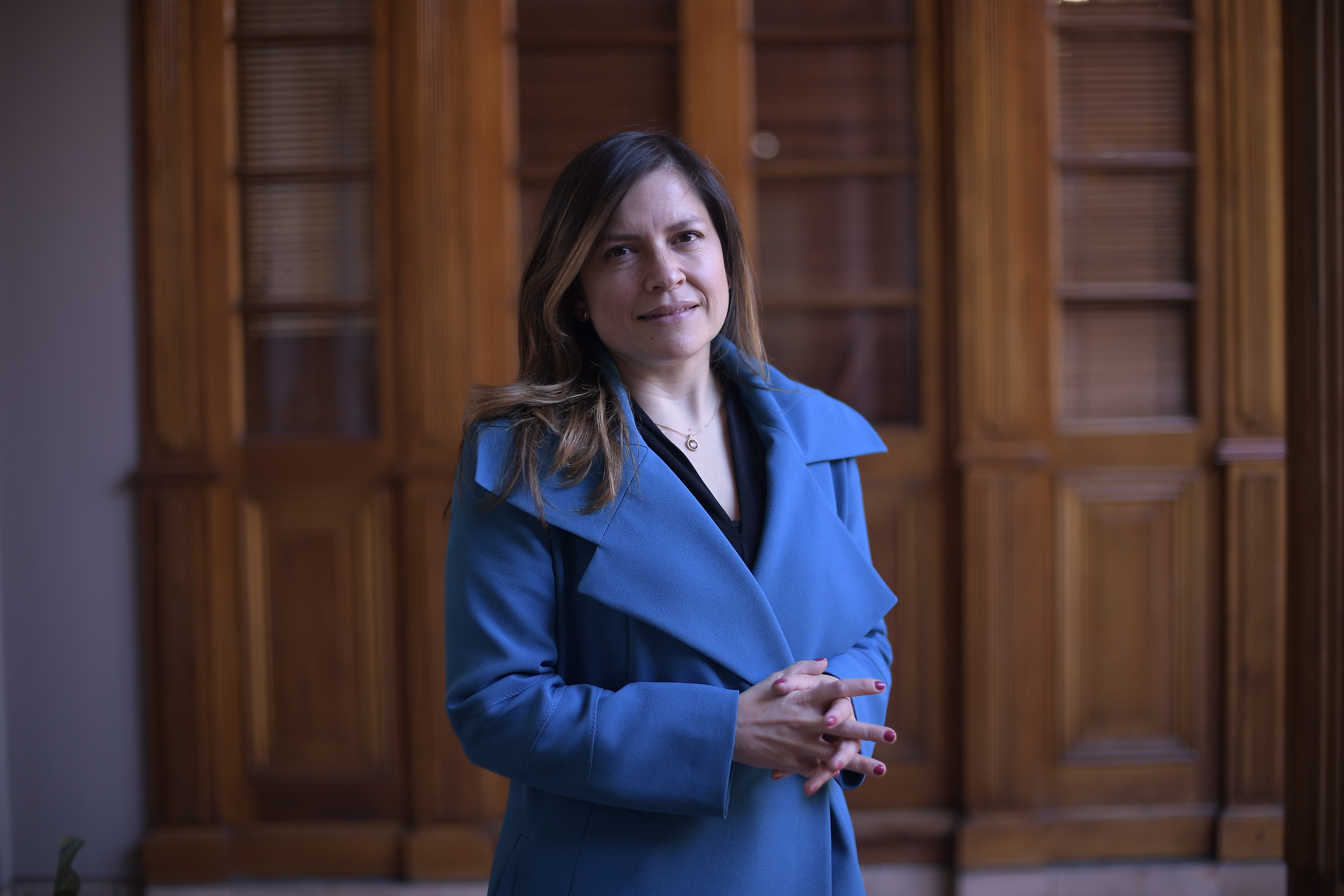 Andrea Alfonso, coordinadora de asuntos exteriores de la Vicepresidencia.
