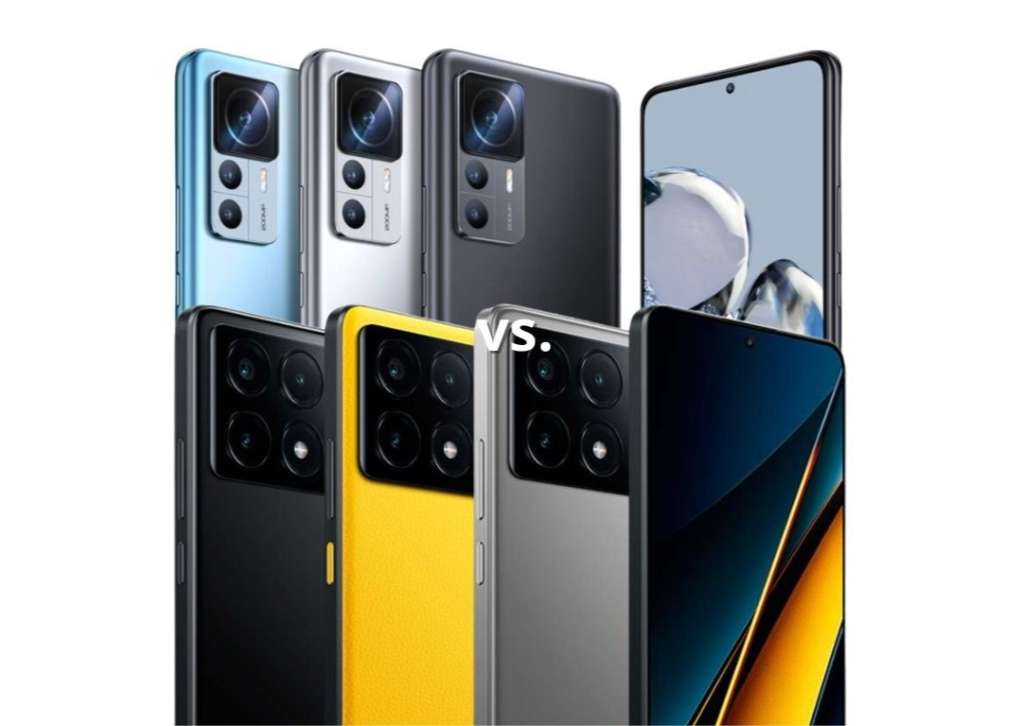 Esta es la diferencia entre el Xiaomi 12T Pro vs. Poco X6 Pro. ¿Te animas a usar alguno de estos celulares?