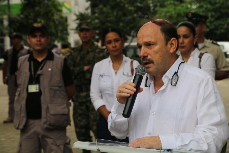 El gobernador de Arauca, Ricardo Alvarado. / Prensa Arauca