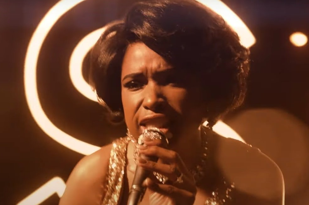 La actriz Jennifer Hudson en su interpretación como Aretha Franklin en la cinta "Respect".