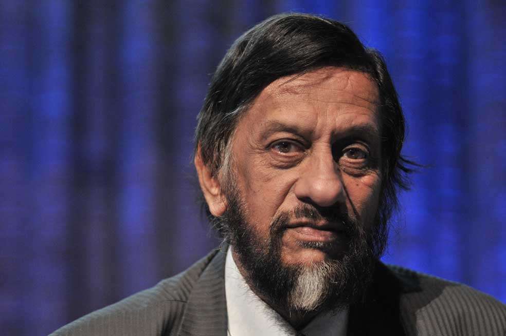 Rajendra Pachauri, Nobel de Paz 2008, durante el Foro Mundial de Medio Ambiente de El Espectador. / Gustavo Torrijos