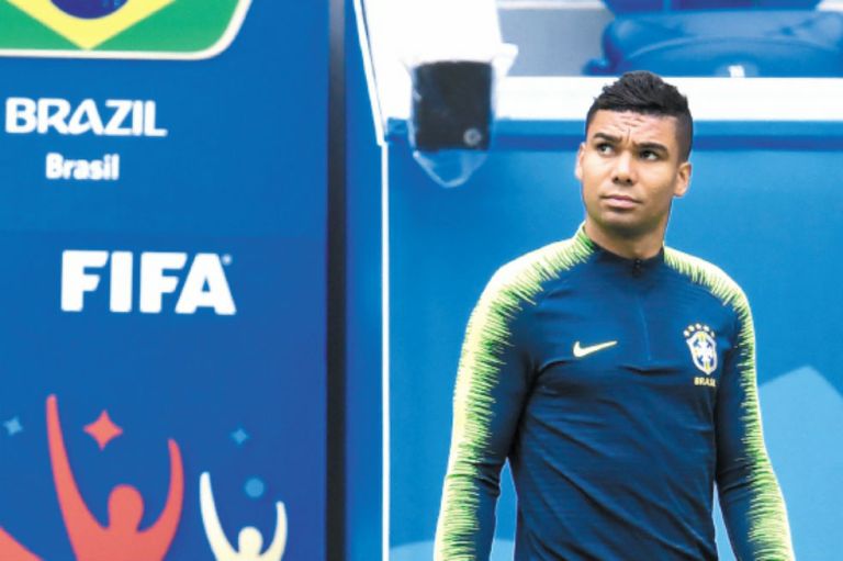 Casemiro es el sargento de la selección de Brasil