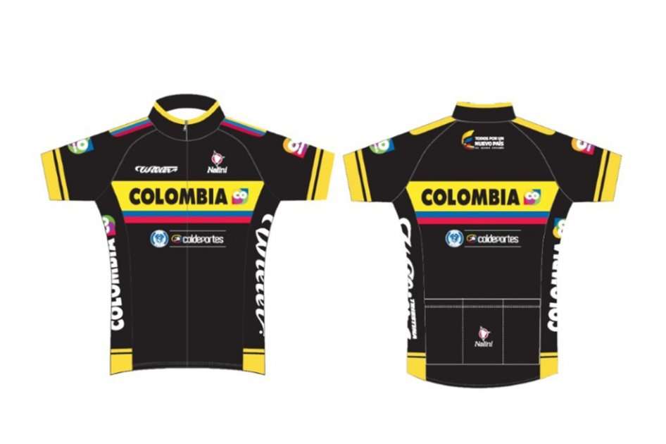 Nueva indumentaria del Team Colombia. Foto: Team Colombia