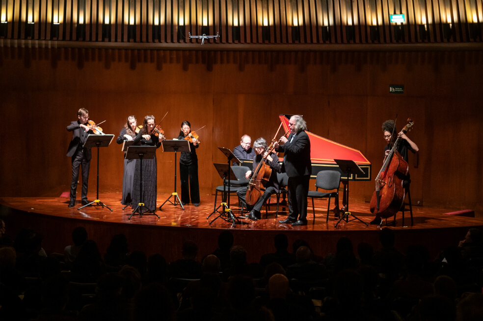 Il Gardellino, agrupación creada en Bélgica durante la década del 80, se ha especializado en la obra de Johann Sebastian Bach. / Gabriel Rojas © Banco de la República