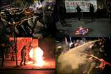 Imágenes: fuertes protestas en Grecia por visita de Barack Obama