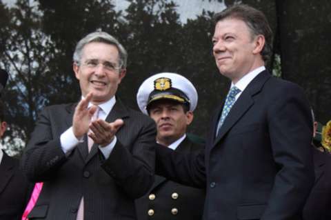 Choques Santos- Uribe, el país polarizado