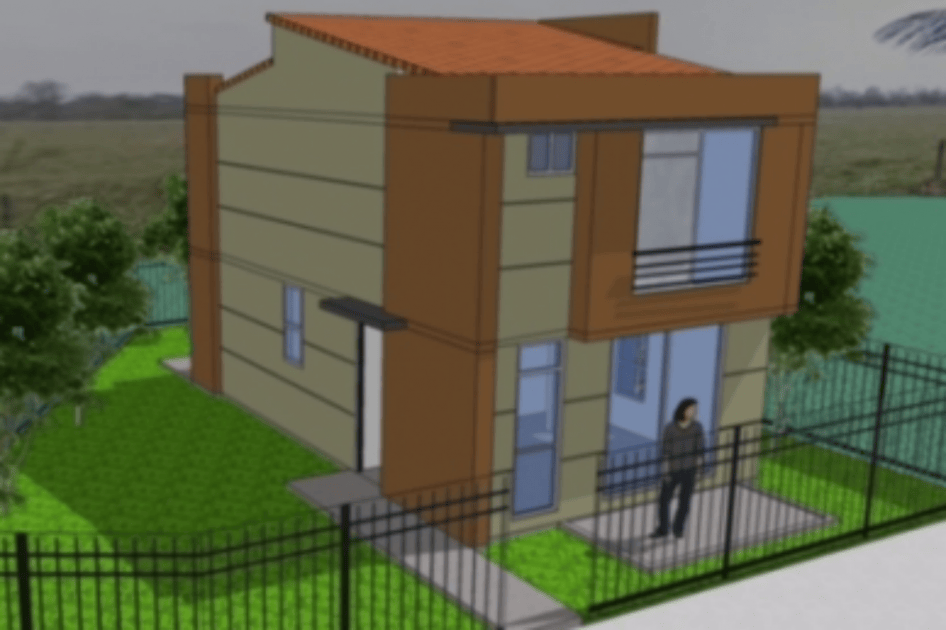 Este es el diseño de la casa que tendrá el medallista olímpico.