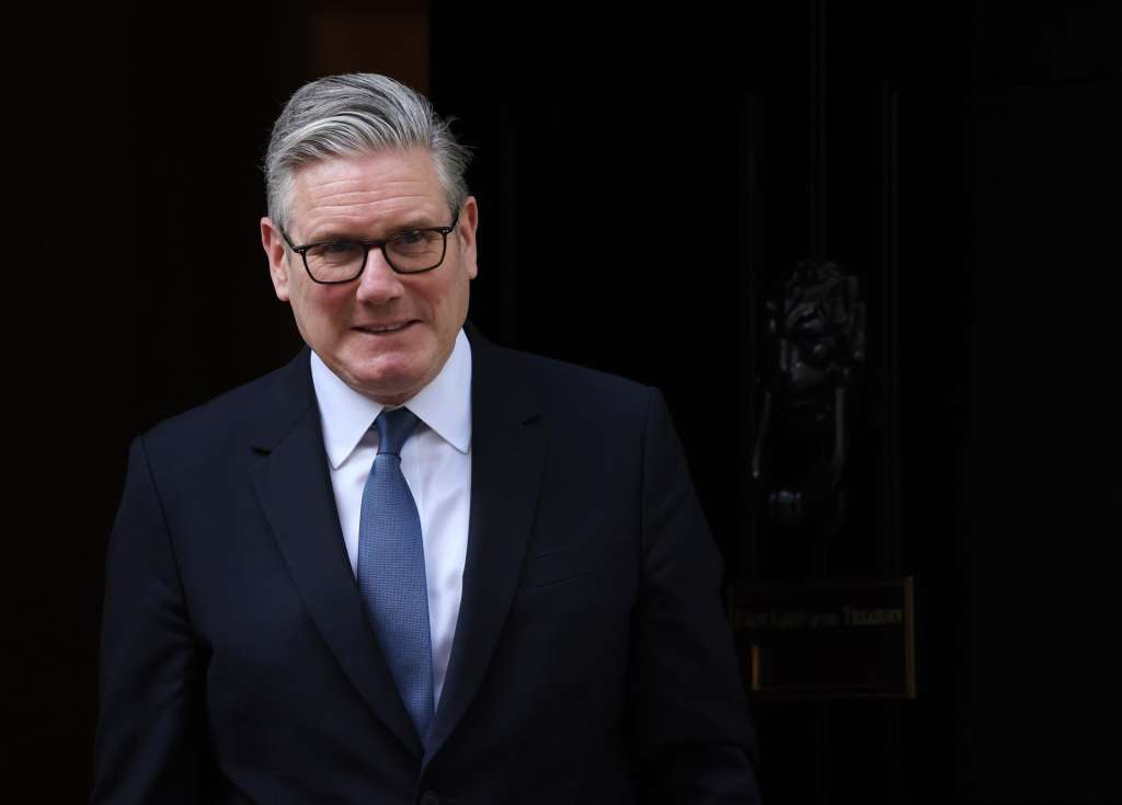 LONDON (United Kingdom), 22/04/2026.- British Prime Minister Keir Starmer ahead of welcoming the Secretary General of the Council of Europe to 10 Downing Street in London, Britain, 22 April 2026. (Reino Unido, Londres) EFE/EPA/ANDY RAIN
