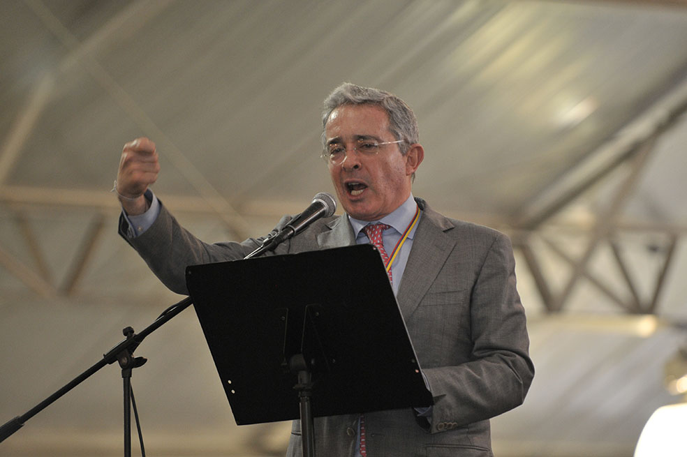 El expresidente y hoy senador Álvaro Uribe. / Archivo