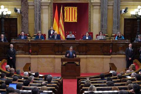 Madrid lanza su máquina jurídica contra proyecto independentista catalán