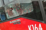 Destrozos en Patio Bonito tras protestas por restricción a venta de licor durante tres meses