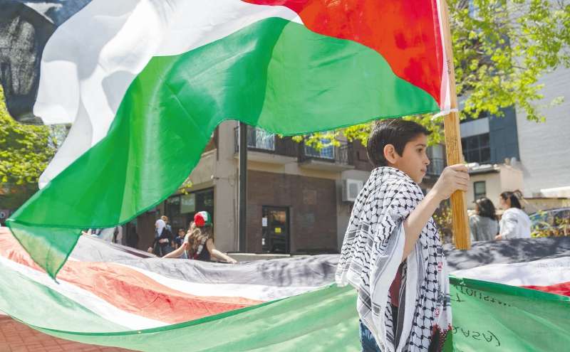 La misión Diplomática de Palestina en Colombia agradeció el gesto del país y dijo que la decisión es símbolo de un acercamiento entre Colombia y Palestina. / AFP