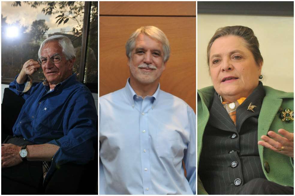 Respectivamente, Jaime Castro, Enrique Peñalosa y Clara López. / El Espectador
