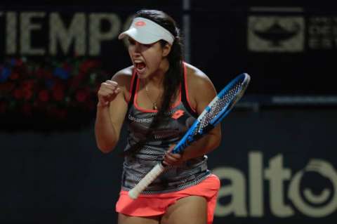 Comenzó el sueño en dobles de Wimbledon para María Camila Osorio