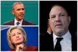 Obama y Clinton critican a Harvey Weinstein, antiguo donante del Partido Demócrata
