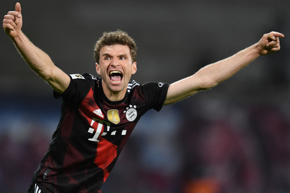 Thomas Mueller es uno de los referentes del plantel del Bayern Munich y el encargado de reemplazar al goleador, Robert Lewandowski.