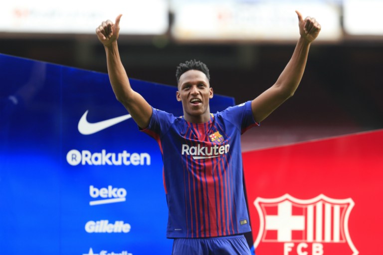 Yerry Mina: “Estoy con los pies en la tierra y los ojos en el cielo”
