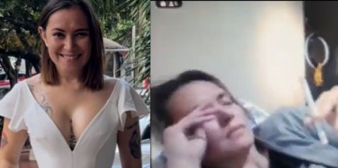 Video: Jueza apareció fumando y en ropa interior durante audiencia virtual