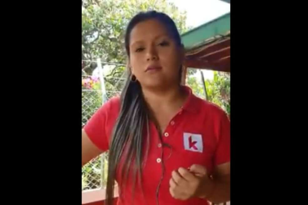 Karina García murió junto con otras cinco personas que fueron masacradas mientras se desplazaban por un corregimiento de Suárez, Cauca. / Tomado de redes sociales