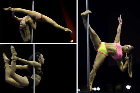 Lo mejor de la primer copa sudamericana de ‘Pole Fitness’ de Cali