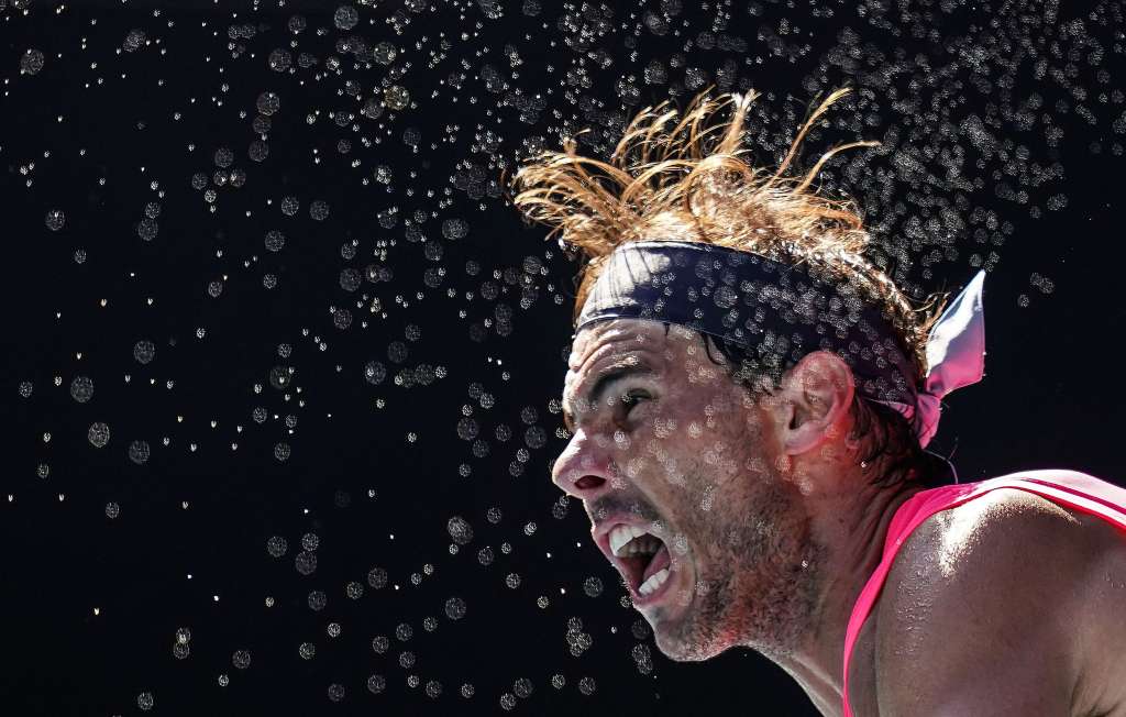 El español Rafael Nadal siempre fue un verdadero gladiador en las canchas.