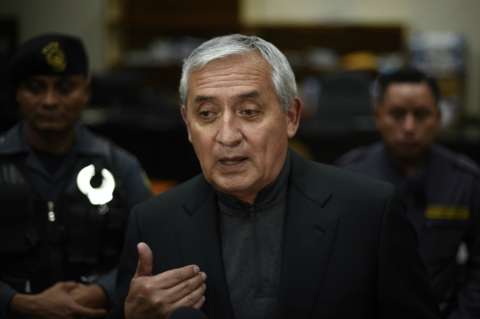Otto Pérez, expresidente de Guatemala enfrentará juicio por corrupción