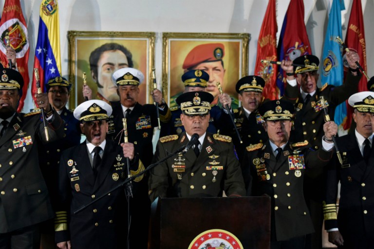 FFFA de Venezuela sobre Guaidó: hay un “golpe de Estado” en marcha
