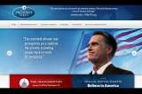La página web de la "victoria" de Romney