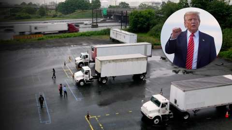 Camioneros en EE. UU.: entra en vigor orden de Trump que exige dominar el inglés