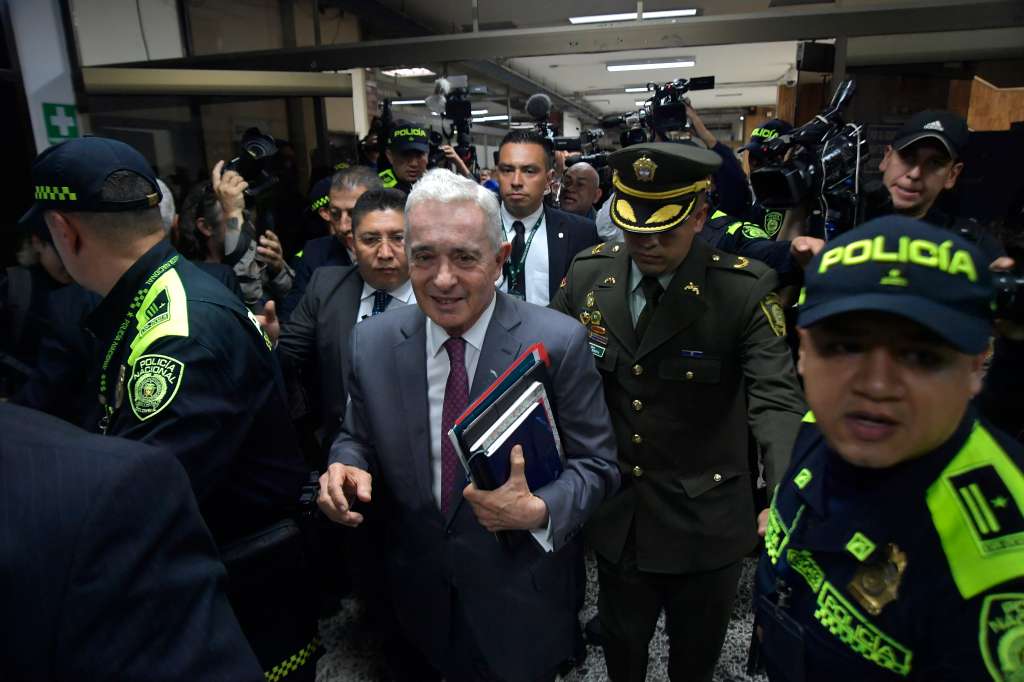 Expresidente en la segunda jornada del juicio que se adelanta en su contra en los juzgados de Paloquemao.