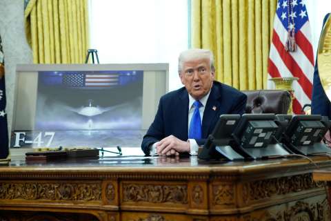 Lo que se sabe del F-47, el nuevo avión de combate de EE. UU. que anunció Trump