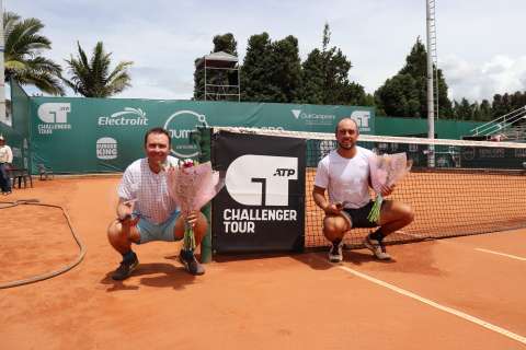 Juan Sebastián Gómez y Andrés Urrea, campeones de dobles ATP Challenger Jumbo Open