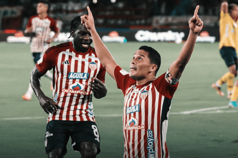 Junior ganó en Barranquilla y se consolida en lo más alto de la Liga BetPlay