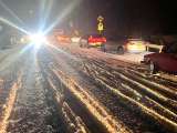 Por granizada en La Calera, cierran tramo de la carretera en ambos sentidos