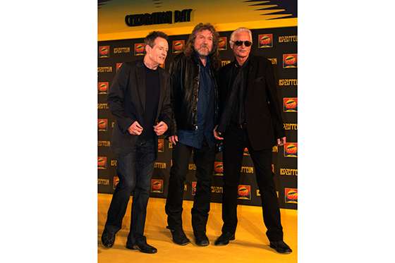 Led Zeppelin en 2012. / AFP