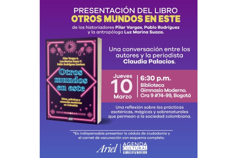 Lanzamiento del libro que explora las prácticas mágicas ‘Otros mundos en este’