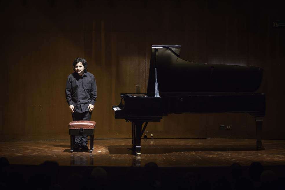 Luis Andrés Castellanos preparó un repertorio exigente de Chopin, que fue valorado por un jurado internacional. / Cortesía Festival Nacional de Piano Federico Chopin