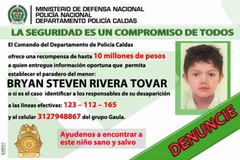 Hasta con videntes buscan a Brayan, el niño desaparecido hace 15 días