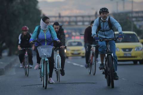 Siete recomendaciones para la ciclovía nocturna del jueves 12 de diciembre en Bogotá