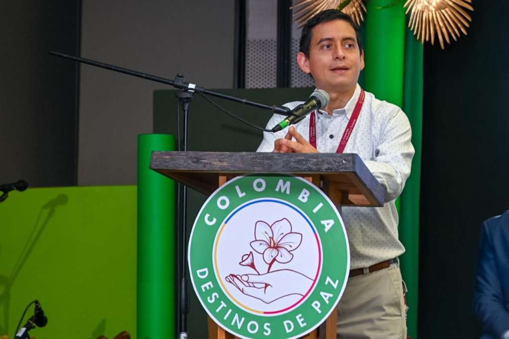 Juan Manrique Camargo, viceministro de Turismo (e) habló de la importancia de fomentar el turismo de paz en regiones que, en el pasado, fueron estigmatizas.