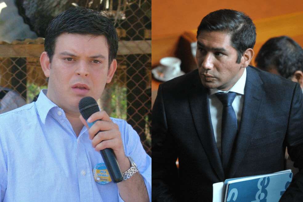 El exgobernador de Córdoba, Alejandro Lyos ya estaba colaborando con la justicia estadounidenses para el momento en que se grabaron sus conversaciones con Luis Gustavo Moreno. / El Universal y Gustavo Torrijos - El Espectador.